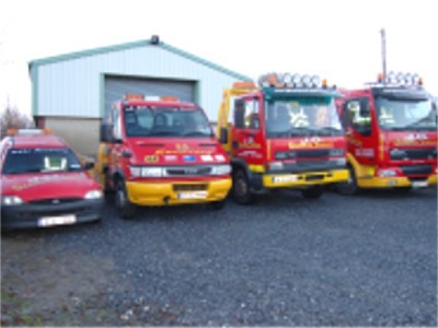JD Recovery Services has a fleet of recovery vehicles available 24 hours a day throughout County Donegal, Ireland