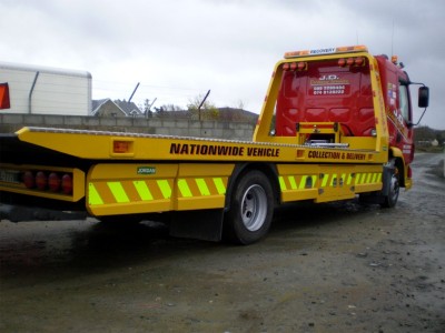 One of our recovery vehicles with quick roadside attendance times from our depot near Letterkenny, County Donegal, Ireland